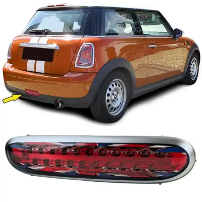 Fendinebbia Posteriore LED Rosso per Mini R56 R57 Cabrio One Cooper D 06-10