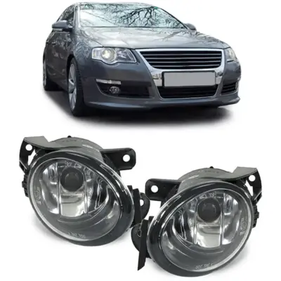 Fendinebbia Vetro Trasparente Anteriore VW Passat B6 3C 05-10
