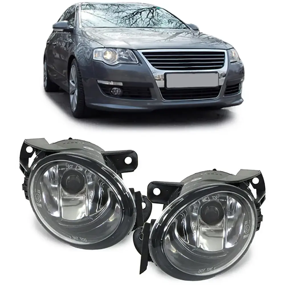 Fendinebbia Vetro Trasparente Anteriore VW Passat B6 3C 05-10