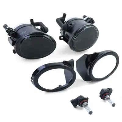 Fendinebbia Vetro Trasparente Fumo Nero Anteriore per BMW E39 E46 con Paraurti M