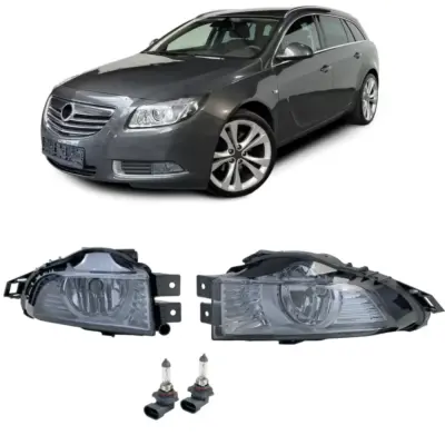 Fendinebbia Vetro Trasparente Fumo Nero per Opel Insignia 08-13