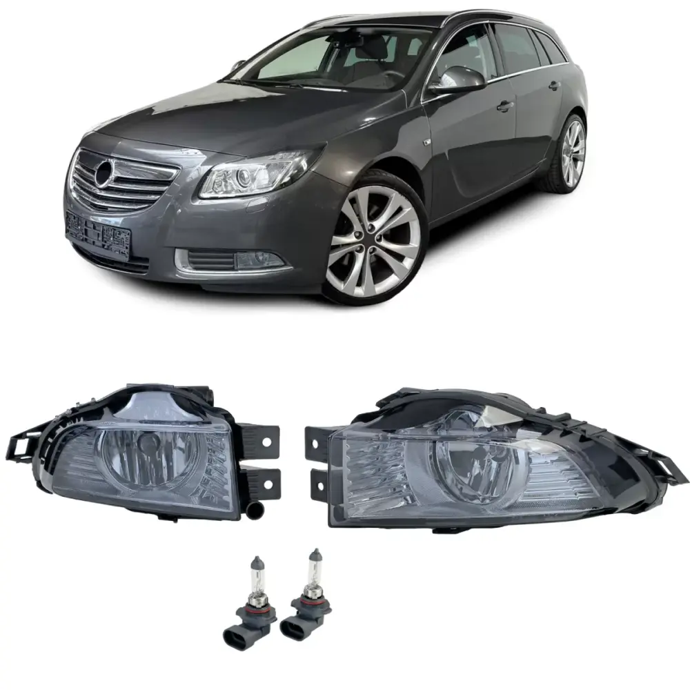 Fendinebbia Vetro Trasparente Fumo Nero per Opel Insignia 08-13