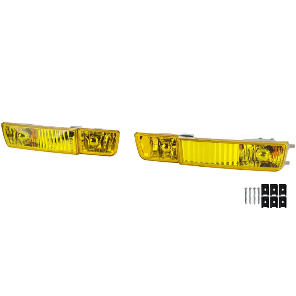 Fendinebbia Vetro Trasparente Giallo con Freccia VW Golf 3 91-97
