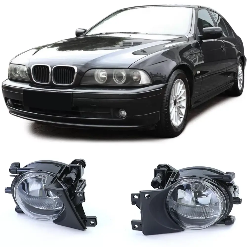 Fendinebbia Vetro Trasparente H8 Coppia per BMW Serie 5 E39 00-04 Berlina