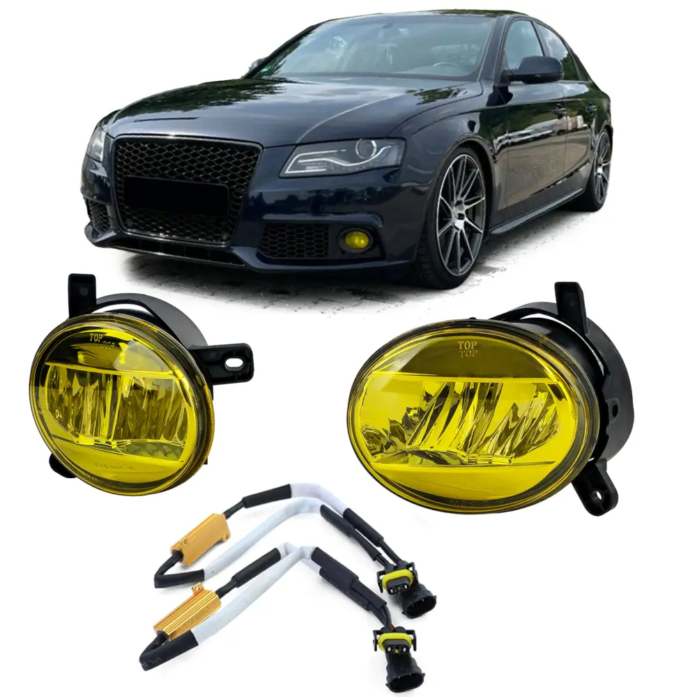 Fendinebbia Vetro Trasparente LED Set Giallo per Audi A4 8K A6 4F Q5 Seat Exeo