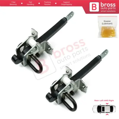 Fermabraccio Cerniera Portiera Posteriore 2 Pezzi per BMW Serie 5 E39 1995-2004