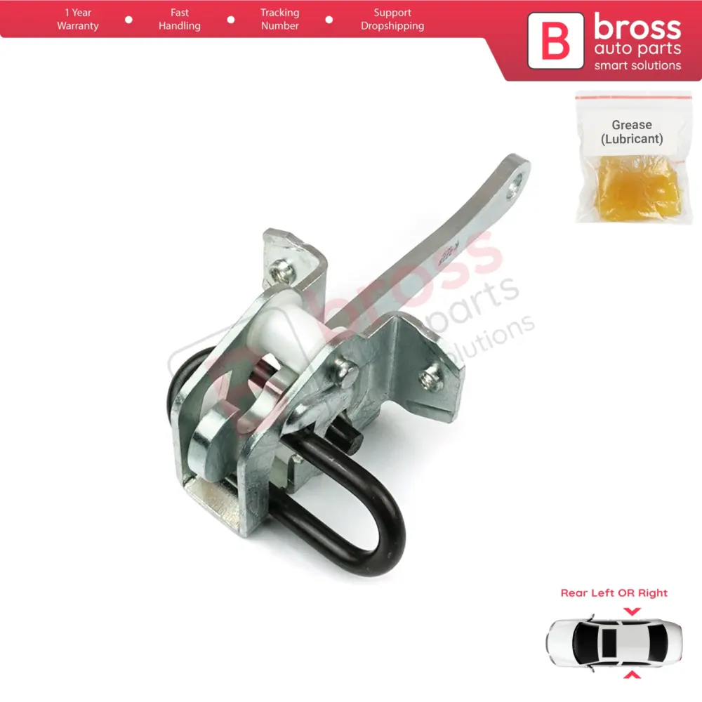 Fermacollo Cerniera Porta Posteriore per BMW 5 E34 e 7 E32 51228168090