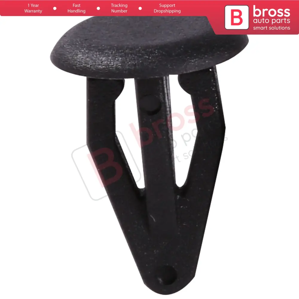 Fermagli Rivestimento Bagagliaio Nero 10 Pezzi per Audi VW