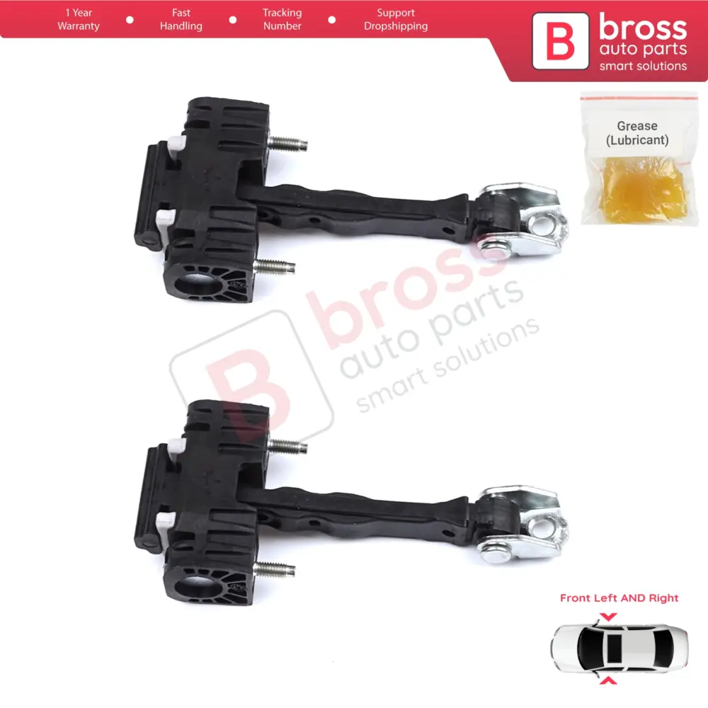Fermo Cerniera Porta Anteriore 2 Pezzi per Citroën Berlingo Doblo Combo
