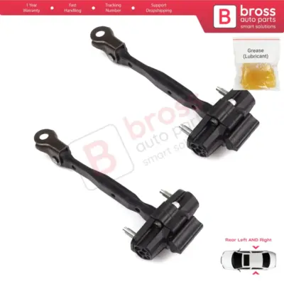 Fermo Cerniera Porta Posteriore 2 Pezzi per Opel Astra K B16 Crossland X