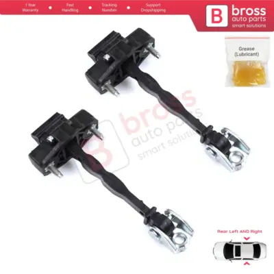 Fermo Cerniera Porta Posteriore 2 Pezzi per Peugeot 308 MK3 408 Crossover DS4