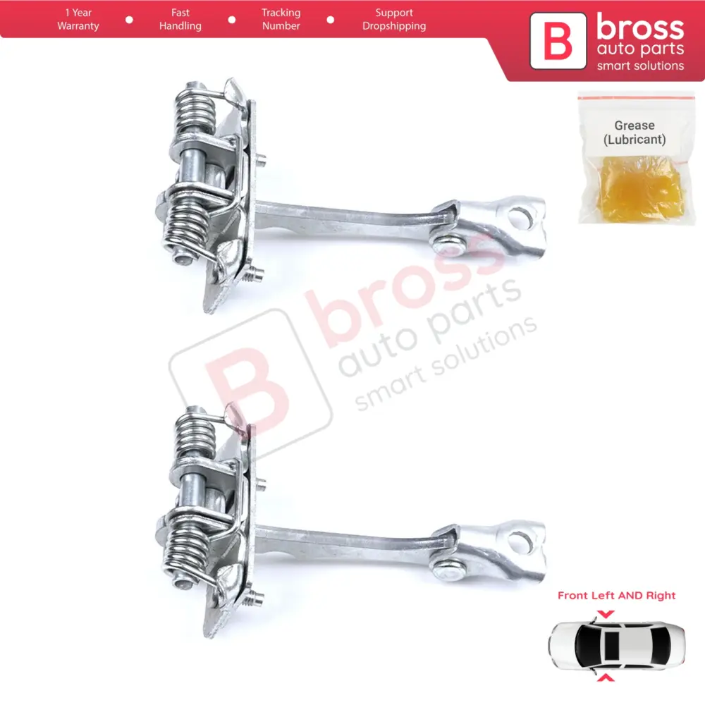 Fermo Porta Anteriore 2 Pezzi per Citroën C3 Pluriel 2003-2010 9181h3