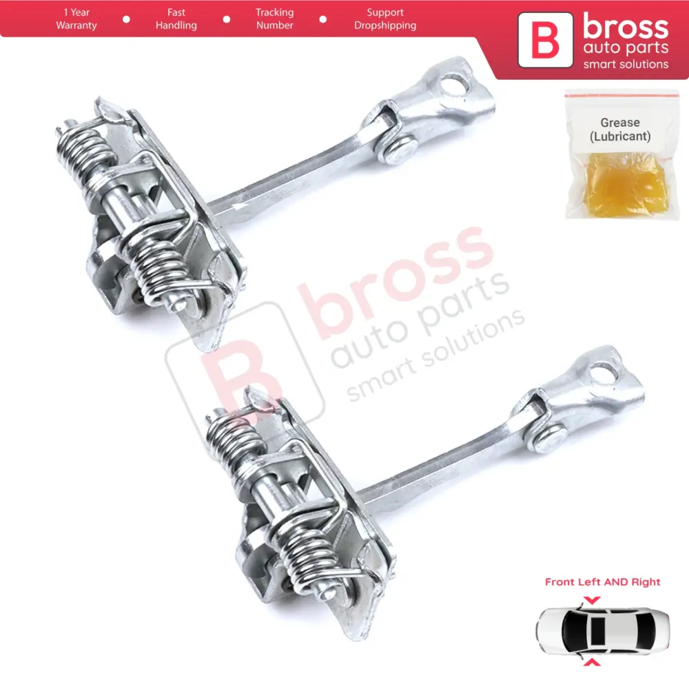 Fermo Porta Anteriore 2 Pezzi per Citroën C3 Pluriel 2003-2010 9181h3