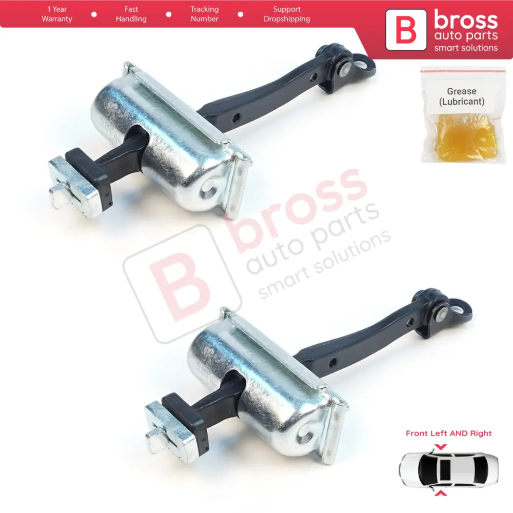 Fermo Porta Anteriore 2 Pezzi per Jeep Cherokee MK5 Kl 2014-2023