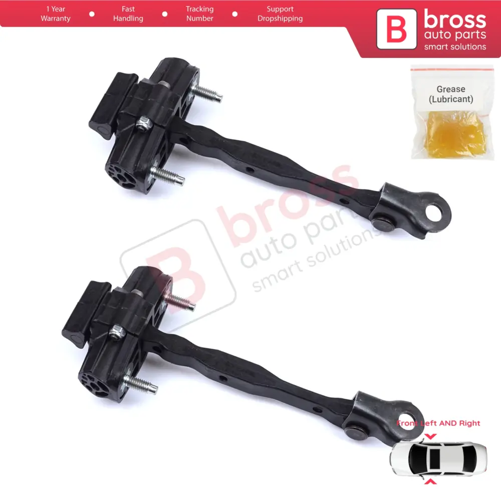 Fermo Porta Anteriore 2 Pezzi per Opel Astra K B16 Crossland X 2016-2019