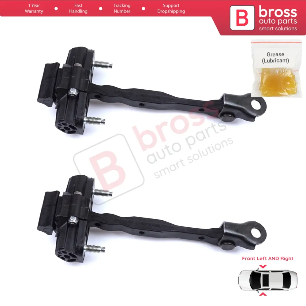 Fermo Porta Anteriore 2 Pezzi per Opel Astra K B16 Crossland X 2016-2019