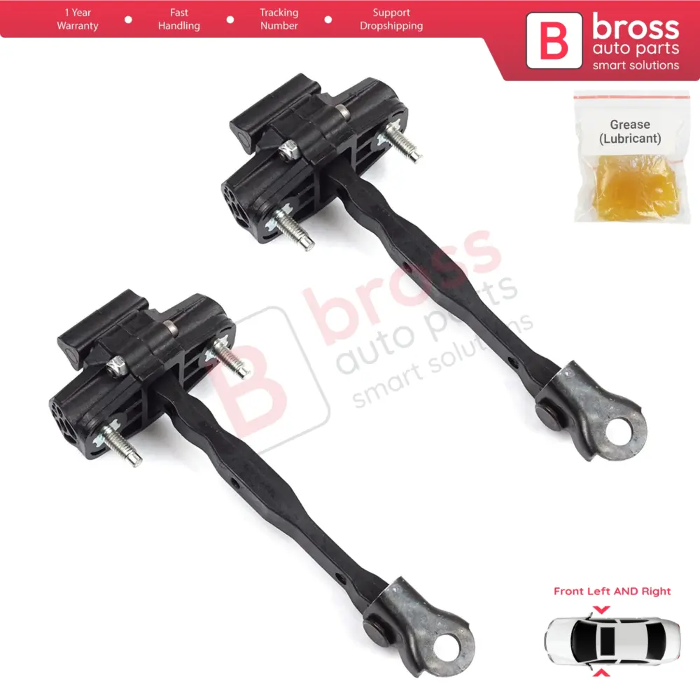 Fermo Porta Anteriore 2 Pezzi per Opel Astra K B16 Crossland X 2016-2019