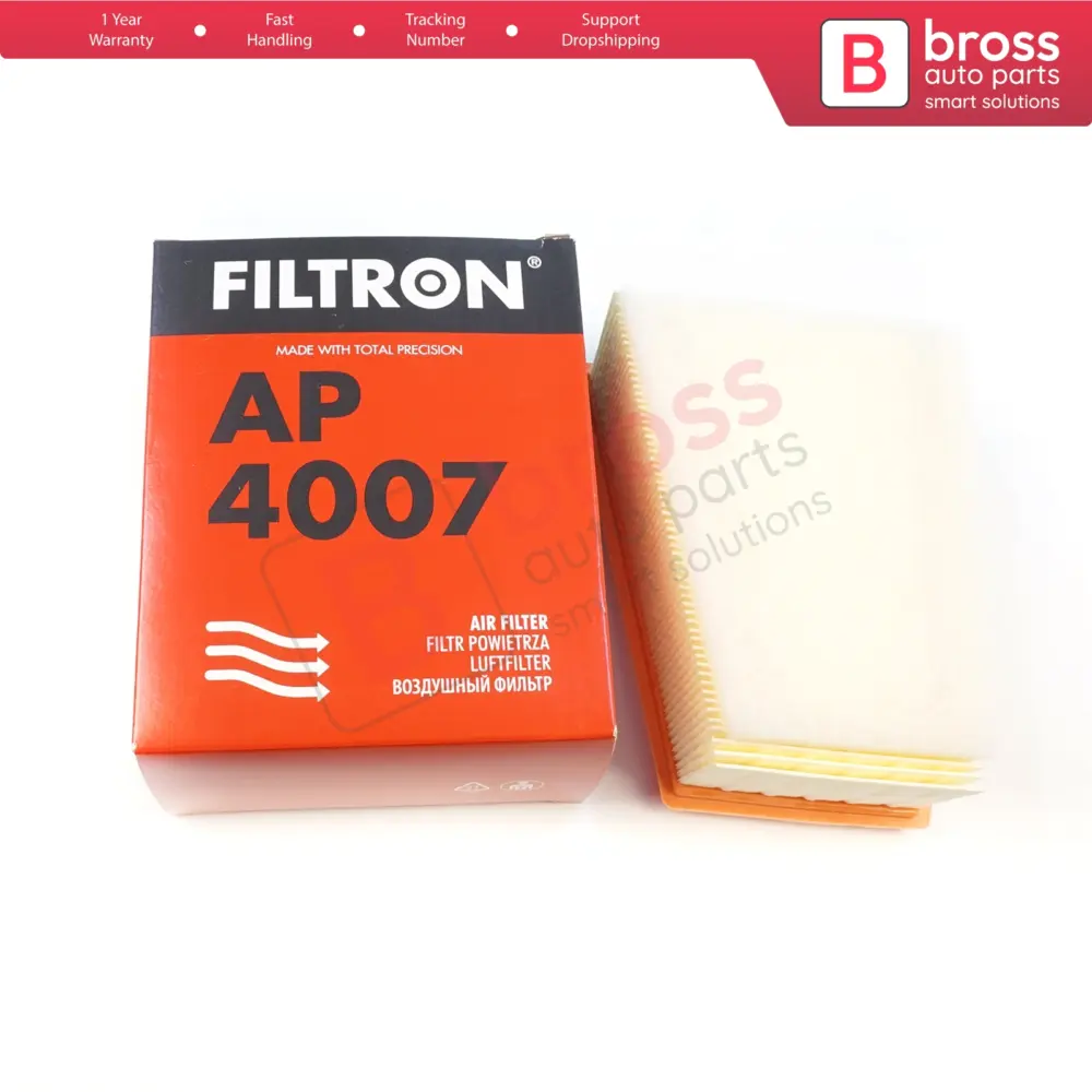 Filtro Aria Inserti Ap 4007 per Dacia Duster MK1 Logan MK1 Sandero MK1 K4M