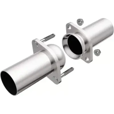 Flangia Scarico in Acciaio Inox 3" 76mm Universale Terminale Marmitta