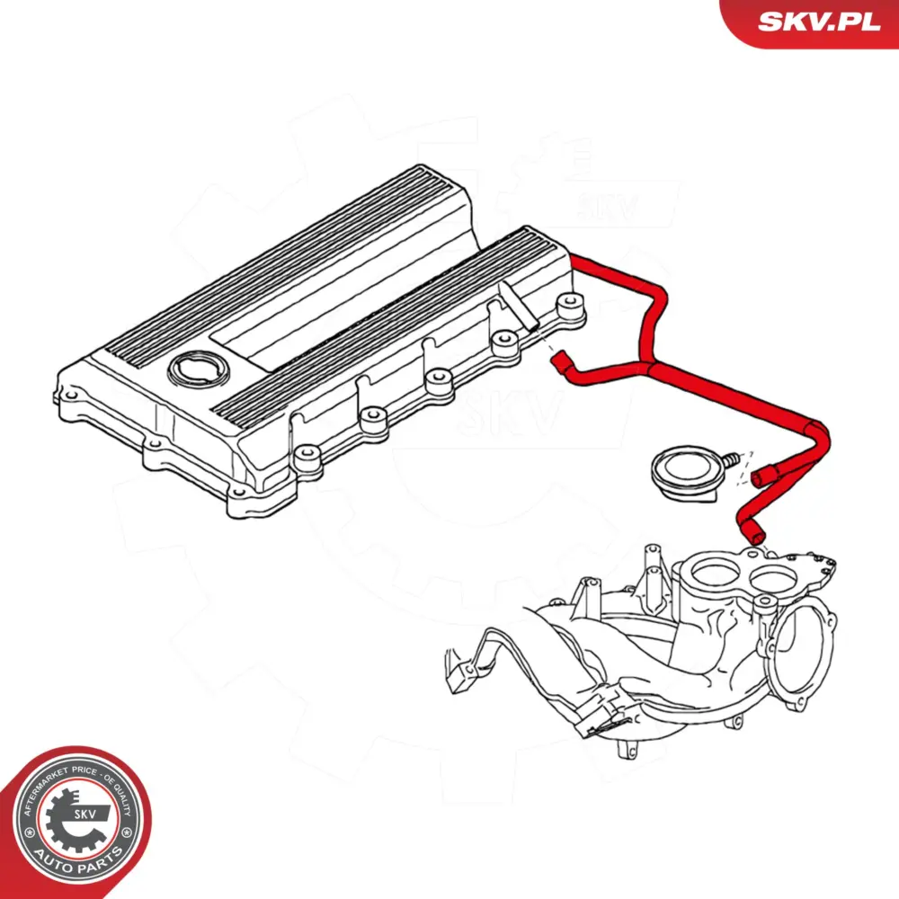 Flessibile radiatore per BMW Serie 3 (E36) Z3 (E36) 11151247903