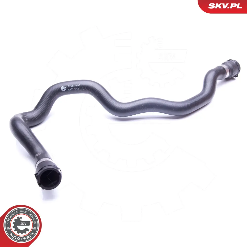 Flessibile radiatore per BMW Serie 5 (E39) 7 (E38) 11531438634