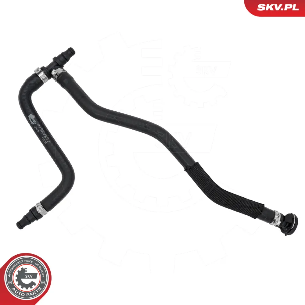 Flessibile radiatore per Mercedes Classe E (W212) 2125013925