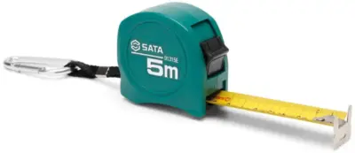 Flessometro professionale 5 metri nastro metallo rigido misura precisione