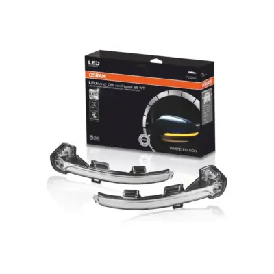 Frecce a LED Cromate Dinamiche per Specchietti VW Passat B8 dal 2014