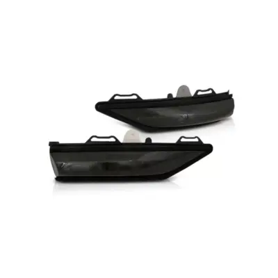 Frecce a LED Specchietto Laterale Base Nera per Ford Fiesta dal 2017 3/5 Porte