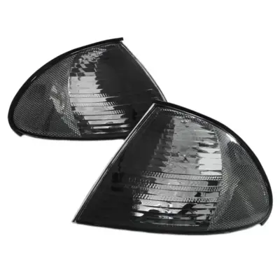 Frecce Anteriori Fumé 2 Pezzi per BMW 3 E46 99-01 Berlina/touring