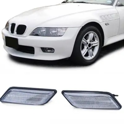 Frecce LED Bianche Coppia per BMW Z3 Roadster 1994-2002 (Coupé, Cabrio)