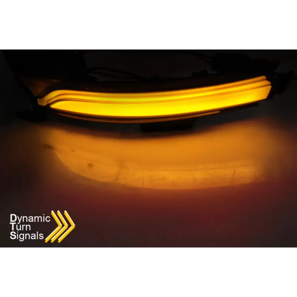 Frecce LED Specchietto Laterale Base Nera per Ford Focus dal 2018