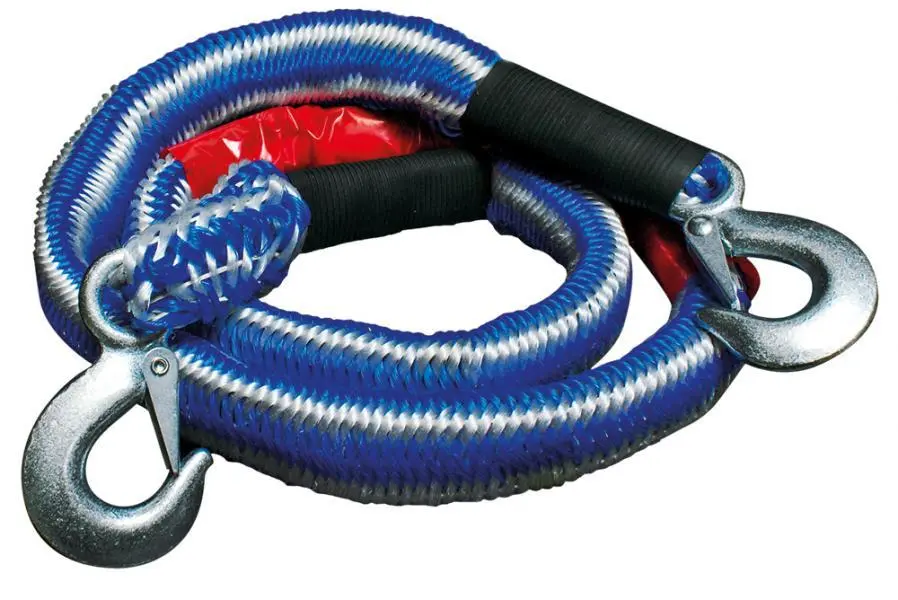 Fune traino elastica resistente alta capacità 28 quintali robusta accessorio