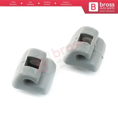 Ganci Supporto Parasole Grigio 2 Pezzi per Mercedes W123 W124 W126 W201 W140 190