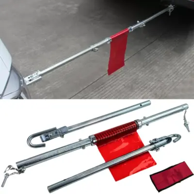 Gancio Traino Premium con Ammortizzatore e Borsa 1,8m 3000kg Universale