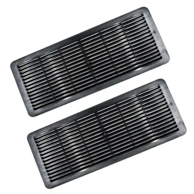 Griglia a Tendina Nera 2 Pezzi per Mercedes Classe E (w210-w211)