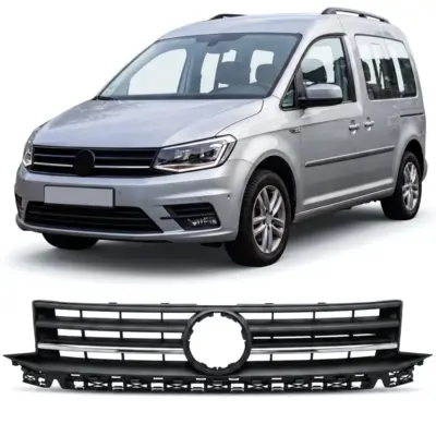 Griglia Anteriore con Finitura Cromata per Volkswagen Caddy IV SA 2015-2020