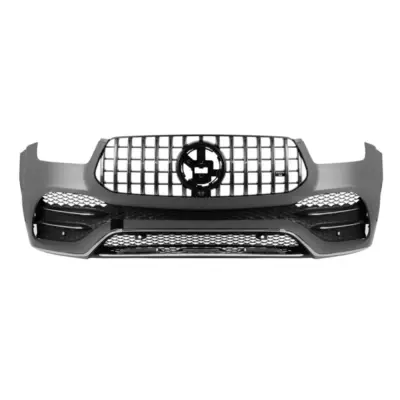 Griglia Anteriore con Paraurti Design Line Cromata Nera per Mercedes GLE W167