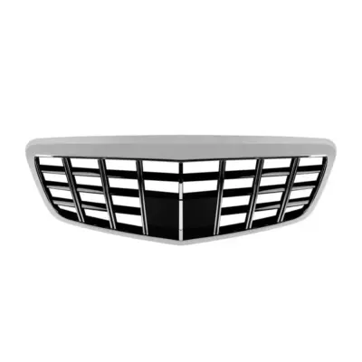Griglia Anteriore Cromata Nera Brabus per Mercedes Classe S W221 2009-2012