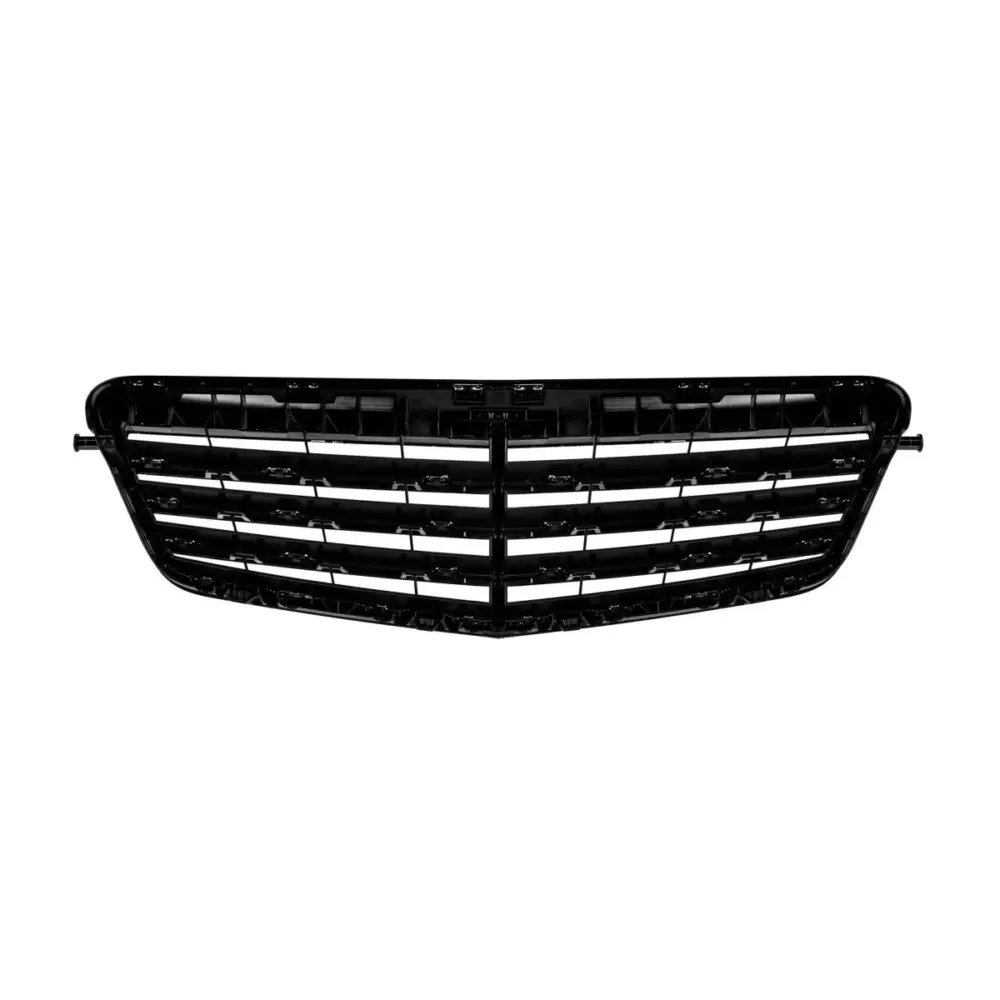 Griglia Anteriore Cromata Nera per Mercedes Classe E W212 2009-2013