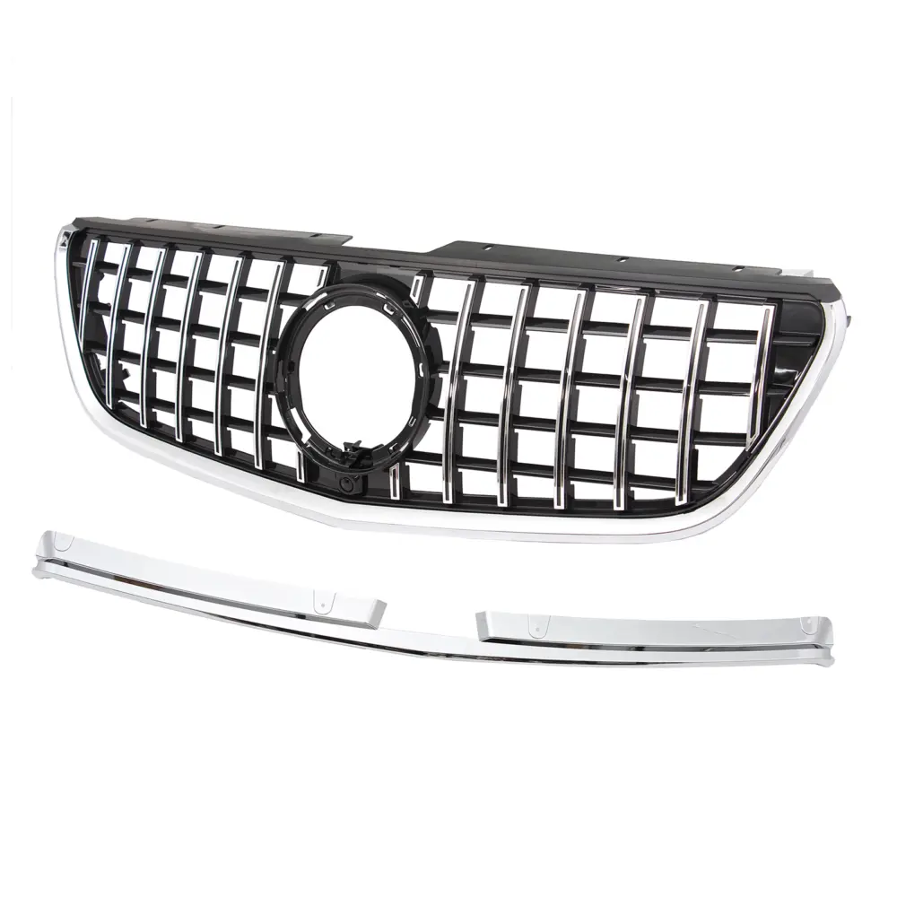 Griglia Anteriore Cromata Panamericana per Mercedes Vito W447 Facelift