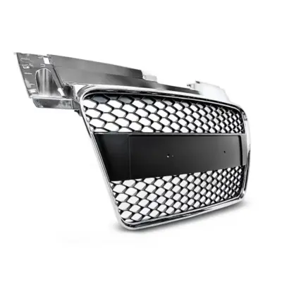 Griglia Anteriore Cromata RS Type per Audi Tt Coupe e Cabrio 2006-2014