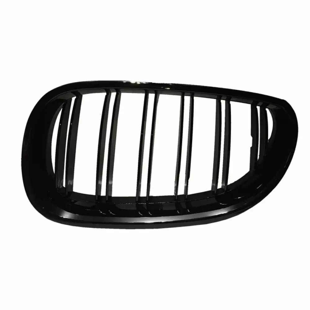 Griglia Anteriore Doppia Lucida M4 Look 2 Pezzi per BMW 5 E60 03-11