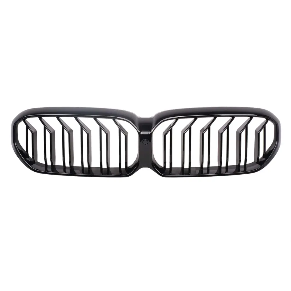 Griglia Anteriore Doppia Nera Lucida per BMW Serie 5 G30 G31 Facelift