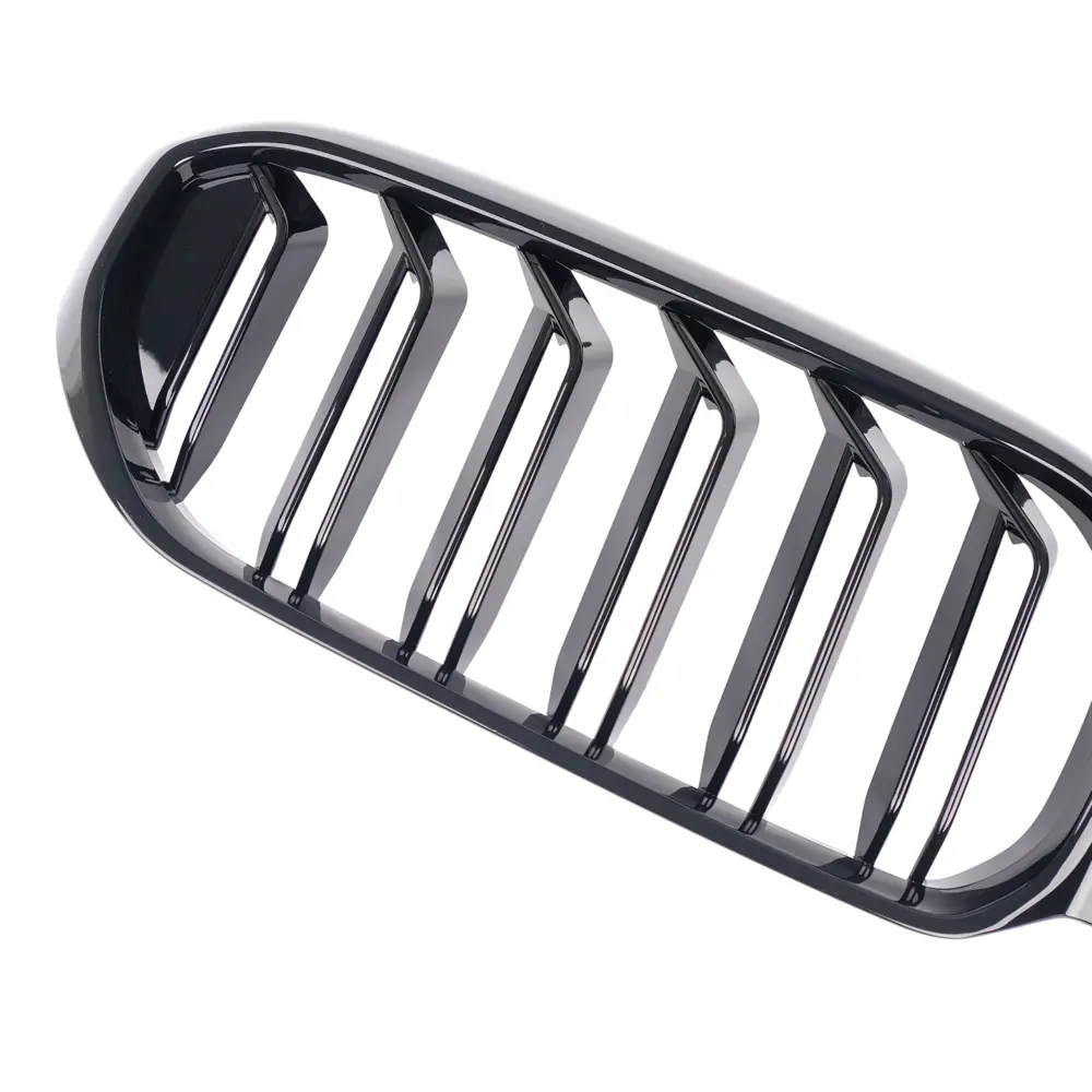 Griglia Anteriore Doppia Nera Lucida per BMW Serie 5 G30 G31 Facelift