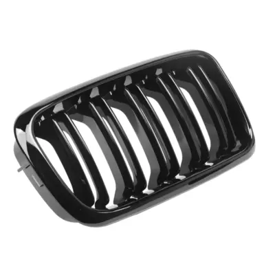 Griglia Anteriore Doppia Nera Lucida per BMW Serie 7 E38