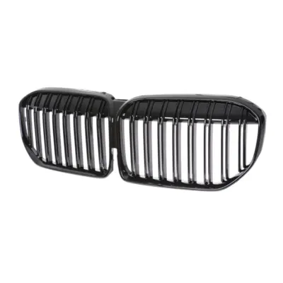 Griglia Anteriore Doppia Nera Lucida per BMW Serie 7 G11 G12 Facelift