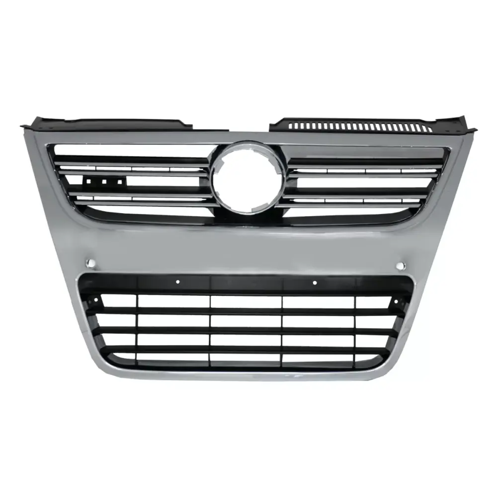Griglia Anteriore Full Cromato per Volkswagen Passat 3C R36 2007-2010 PDC