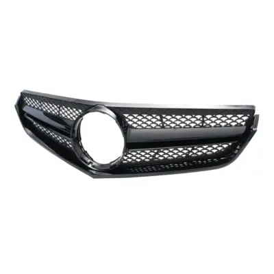Griglia Anteriore Lucida Nera AMG Look per Mercedes Classe E Coupe C207 A207