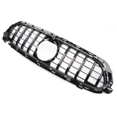 Griglia Anteriore Lucida Nera GT Panamericana per Mercedes Classe E W213 S213